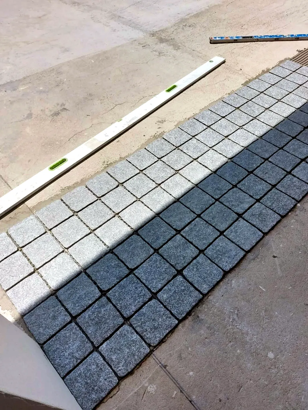 Paving stone installation