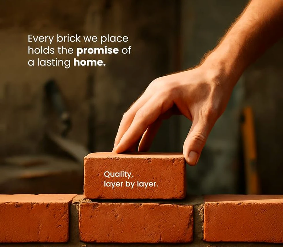 Brickwork and quality construction visual